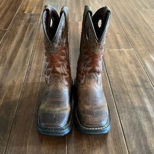 Durango Brown Leather Western Boots